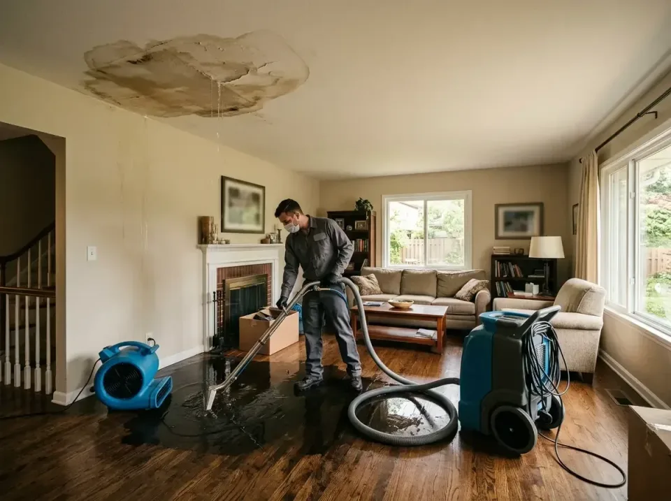 attic-pipe-burst-ceiling-drip-008 — frequently asked questions, Water Damage Restoration & Carpet Care in Gig Harbor, WA